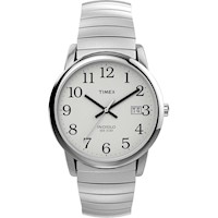RELOJ TIMEX HOMBRE T2H451 EASY READER CON ESFERA BLANCA FÁCIL LEER Y BANDA